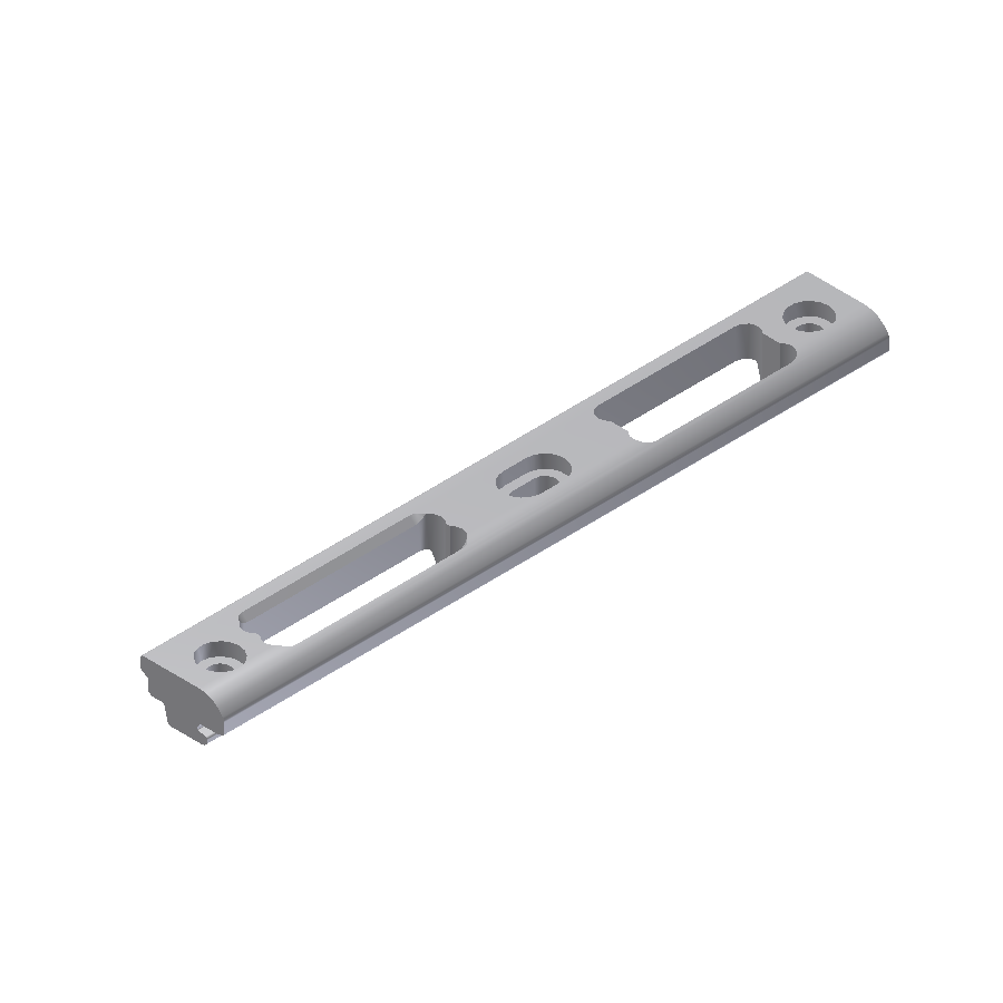 T700042 - Gâche serrure porte-fenêtre TECHNAL gamme SOLEAL FY