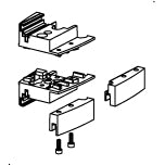 T7954 - Bouchons semi-fixe TECHNAL gamme PH