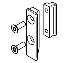 TGY3705 - Gâche dormant périphérique TECHNAL gamme SOLEAL GY