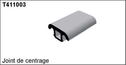 T411003 - Joint de centrage TECHNAL gamme LUMEAL GA