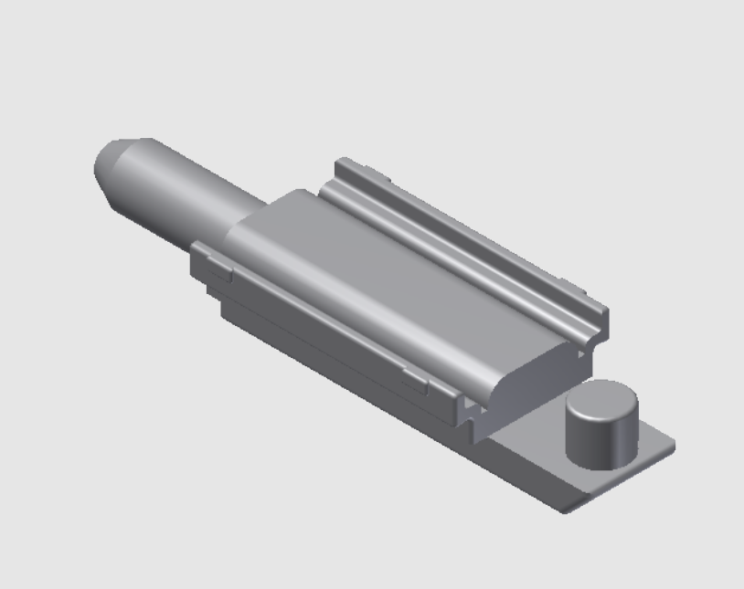 T920009 - Pêne vertical TECHNAL gamme PY