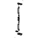 T3323 - Ensemble de fermeture 1 et 2 vantaux TECHNAL gamme TOPAZE FB