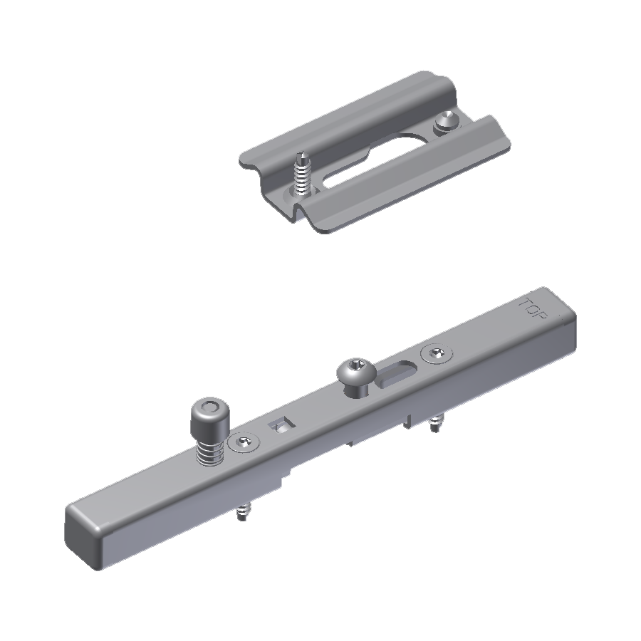 T621001 - Fermeture 1 point coulissant TECHNAL gamme LUMEAL GA