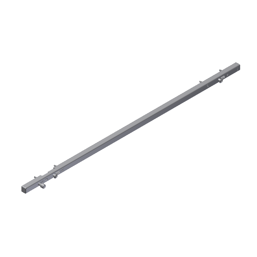 T621002 - Fermeture 2 points coulissant TECHNAL gamme LUMEAL GA