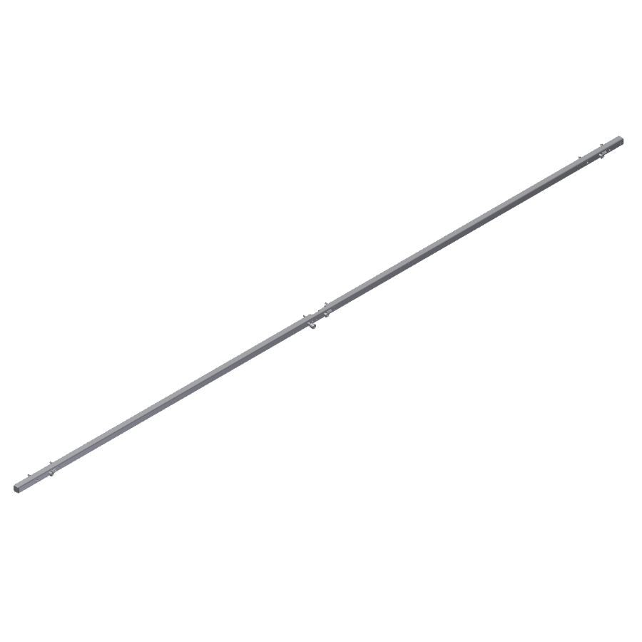T621003 - Fermeture 3 points coulissant TECHNAL gamme LUMEAL GA