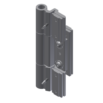 TPY3615 - Paumelle à clamer 3 lames 150kg axe. inox TECHNAL gamme SOLEAL PY