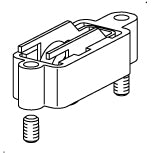 T1958 - Roulette simple réglable TECHNAL gamme GK