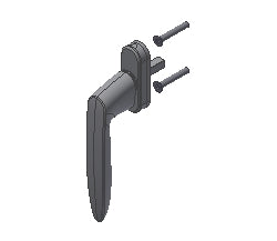 TFY6064 - Crémone  avec carré de 23mm TECHNAL gamme SOLEAL FY