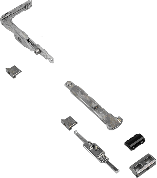 T940013 - Ferrure oscillo battant logique TECHNAL gamme SOLEAL FY