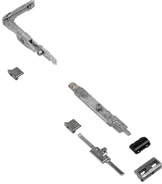 T940017 - Ferrure oscillo battant TECHNAL gamme SOLEAL FY